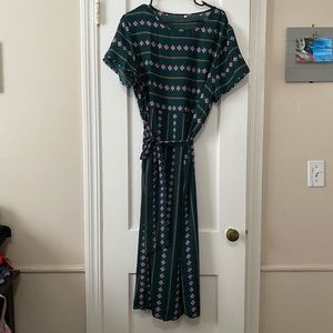 Geometric Midi Dress